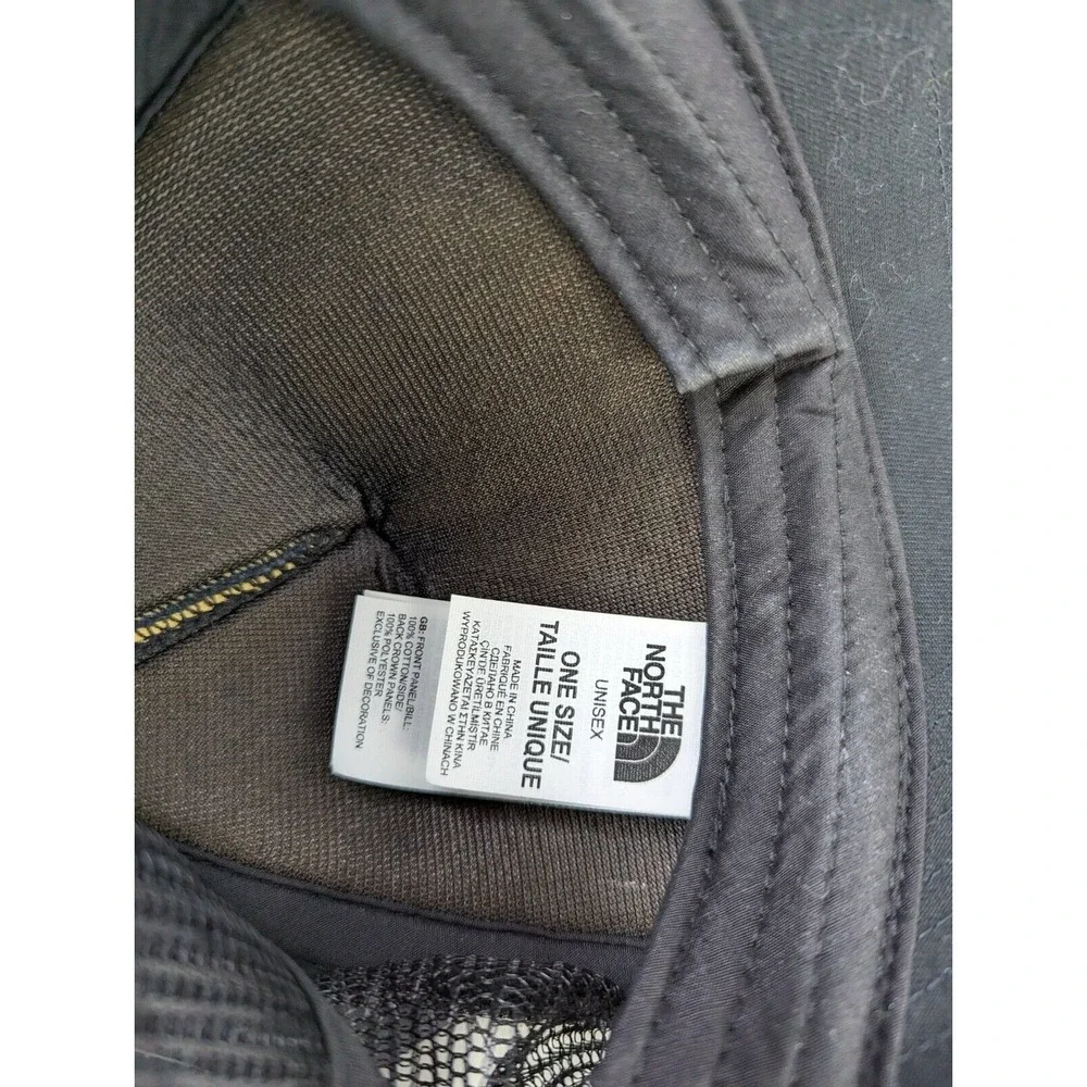 North Face Base Camp Snapback Hat Cap Black OS